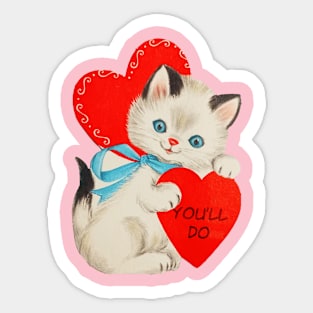 Valentine Default Kitten Sticker